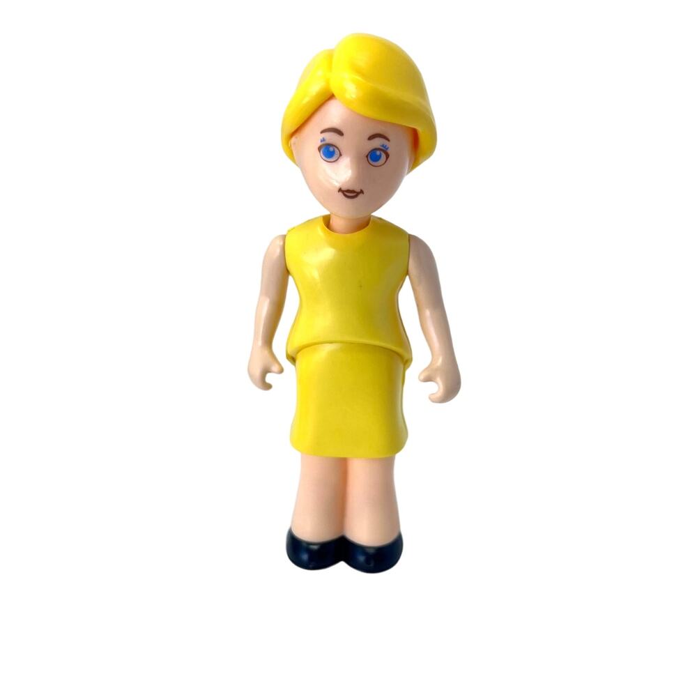 Little Tikes Dollhouse Yellow Mom Girl Person Miniatures Vintage Toys 1980s‎